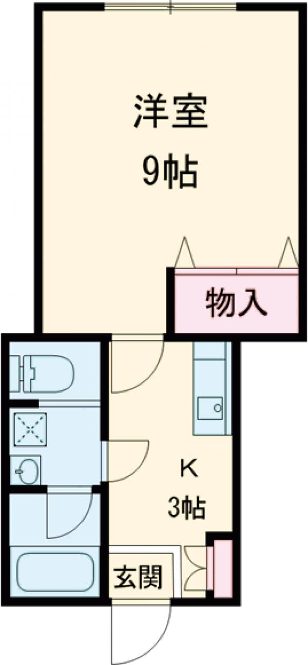 フラッツアナベルの間取り