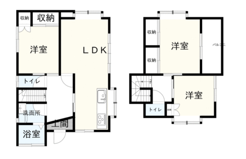 和泉中央北戸建の間取り