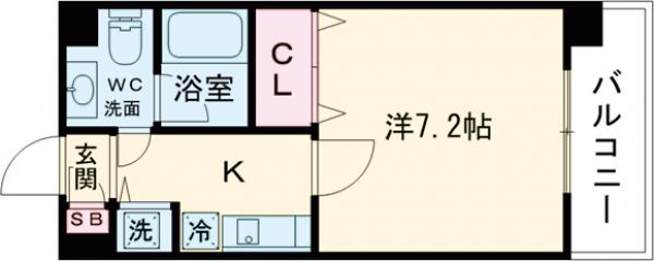グランドパレス西大路の間取り
