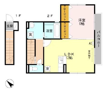 エスポワールの間取り