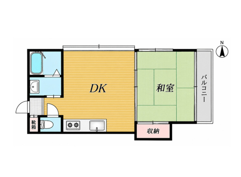 メゾンベールの間取り