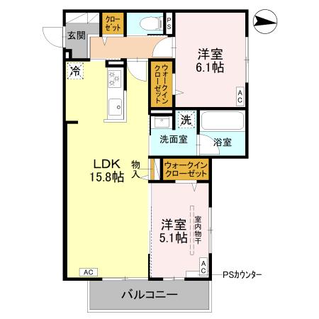 MAISON FIKAの間取り