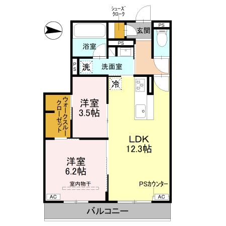 MAISON FIKAの間取り