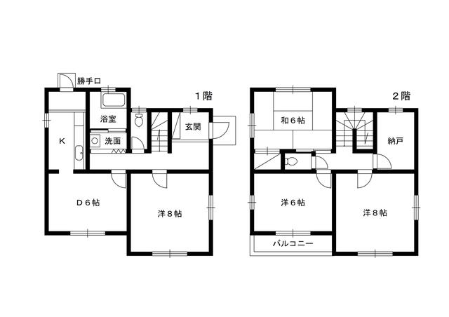 柳貸家の間取り