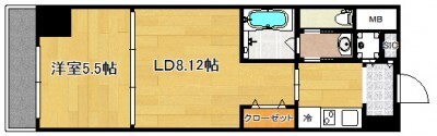 ル・パピヨンBCの間取り