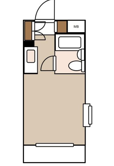 クリスタル高円寺Part1の間取り