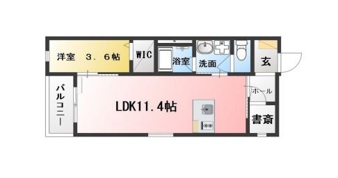 F-Chopinの間取り