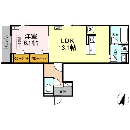 ショーティオ湘南台の間取り