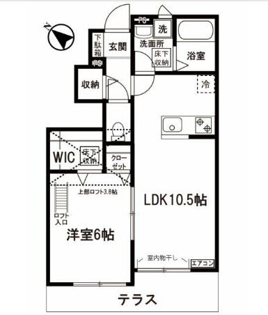 エアリーズの間取り