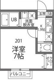 パステールグランみつわ台の間取り