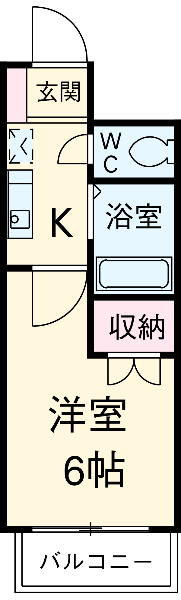 三恵ビルの間取り