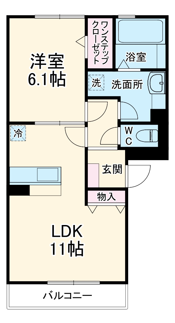 アルブルの間取り