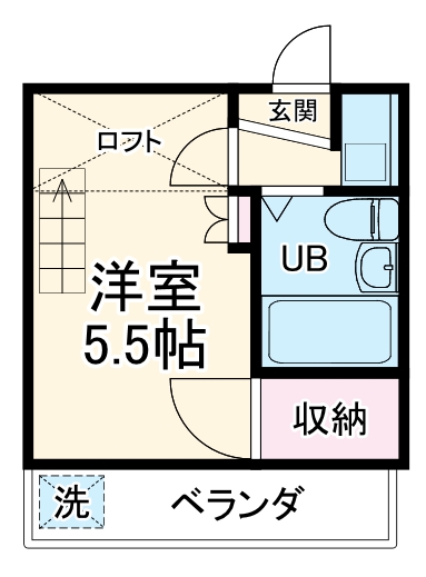 メイゾン善行の間取り