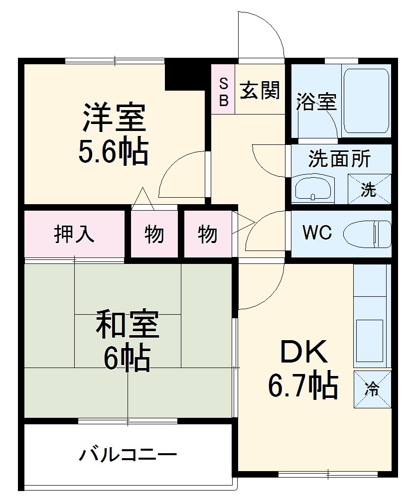 グランコート武蔵小杉の間取り