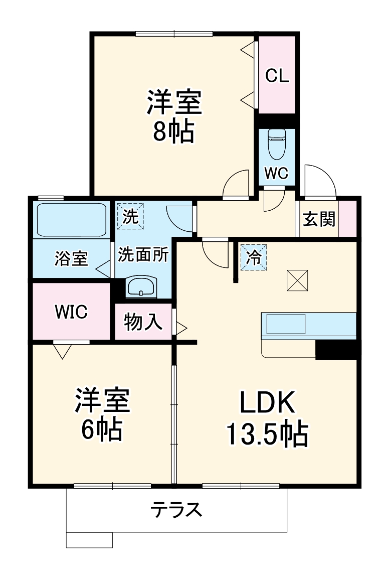レクサス Bの間取り