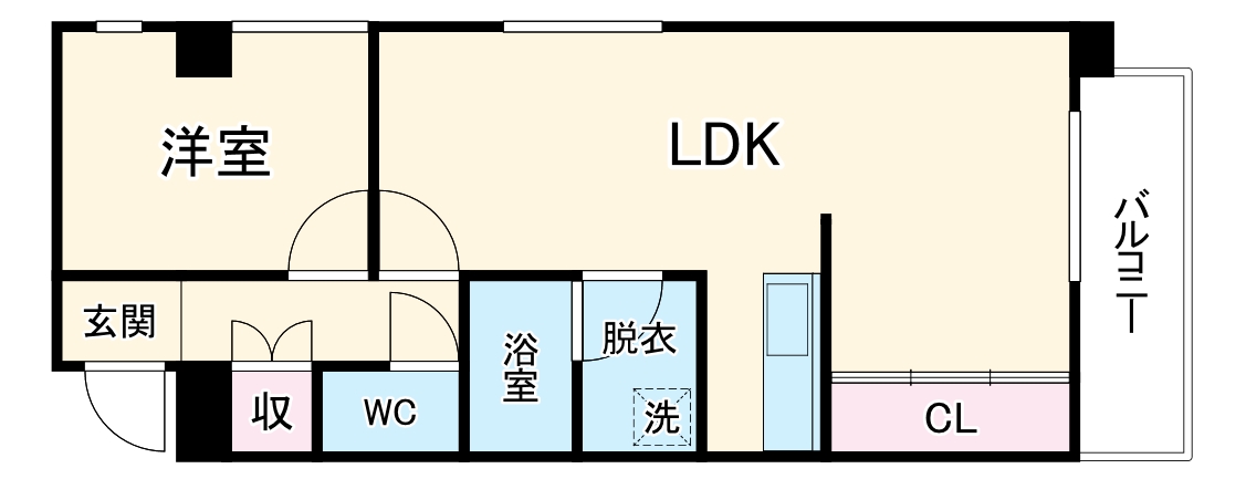 グランドール藤ヶ丘東の間取り