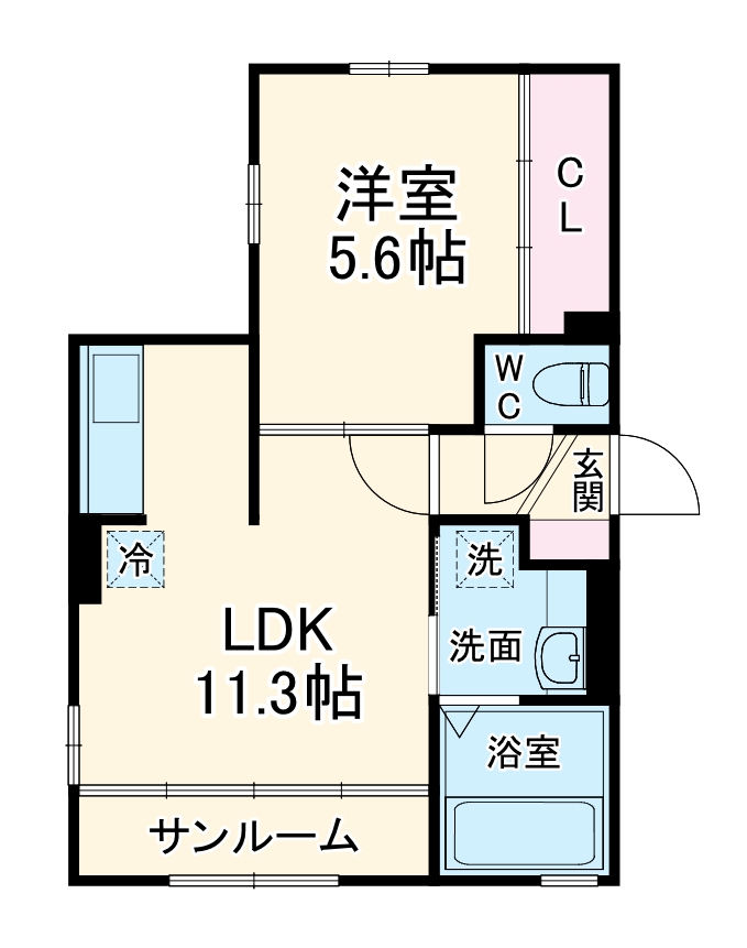 シンフォニーの間取り