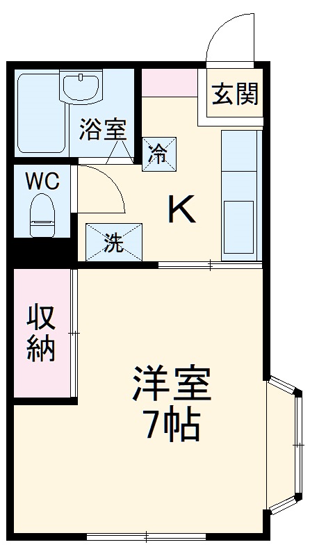 ストーク新城の間取り
