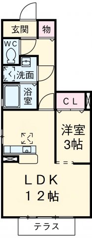 PLUMの間取り