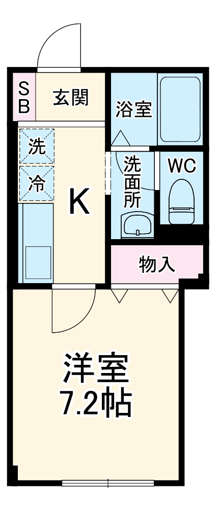 フィリアの間取り