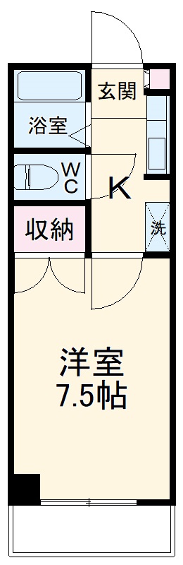 メゾン・ド・パラディの間取り