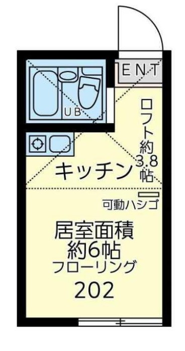 ユナイト黄金町エレーヌの杜の間取り