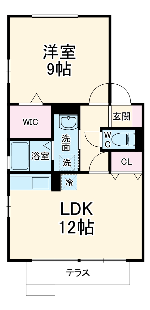 パイン石川の間取り