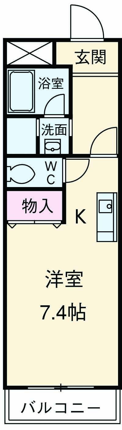 アイリスヴェール141の間取り