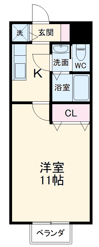 Northen Lights 藤ヶ丘の間取り