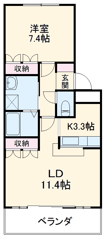 イズミガーデンヒルズの間取り