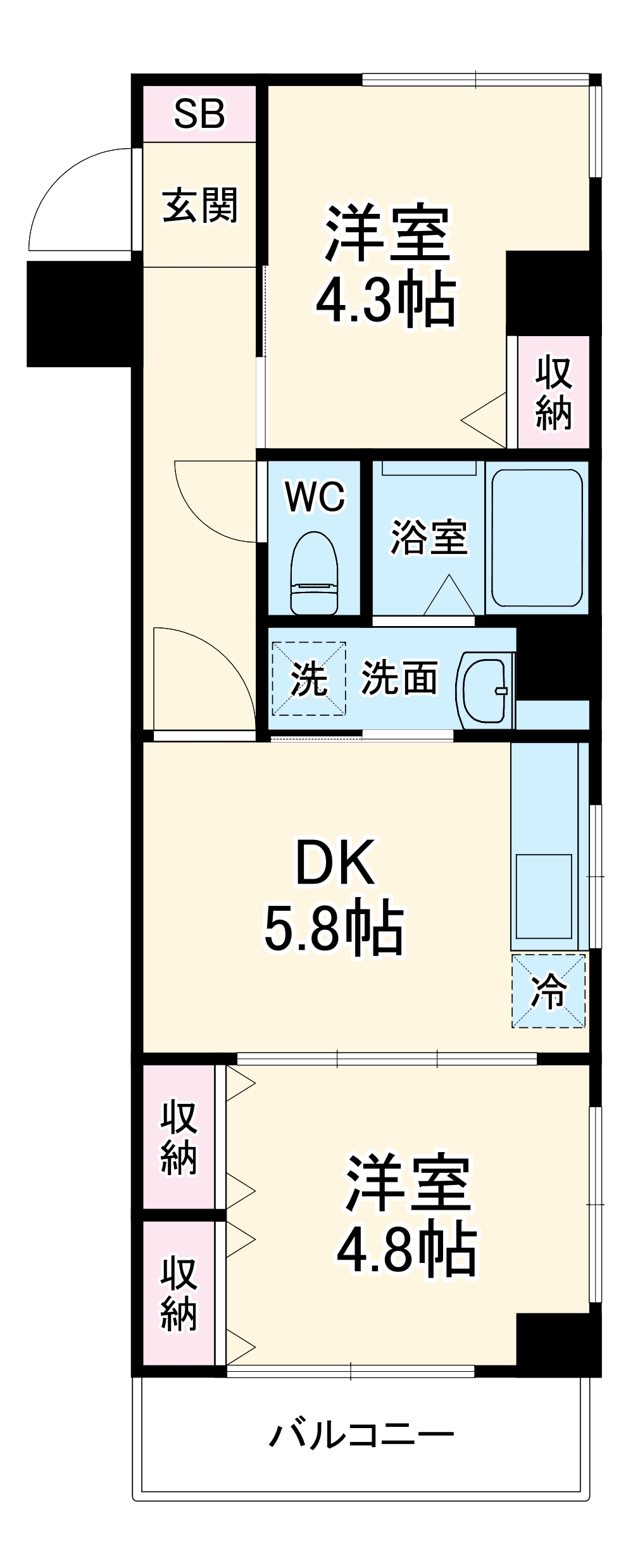 アルステージ元住吉の間取り