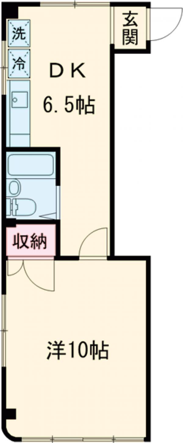田所ビルの間取り