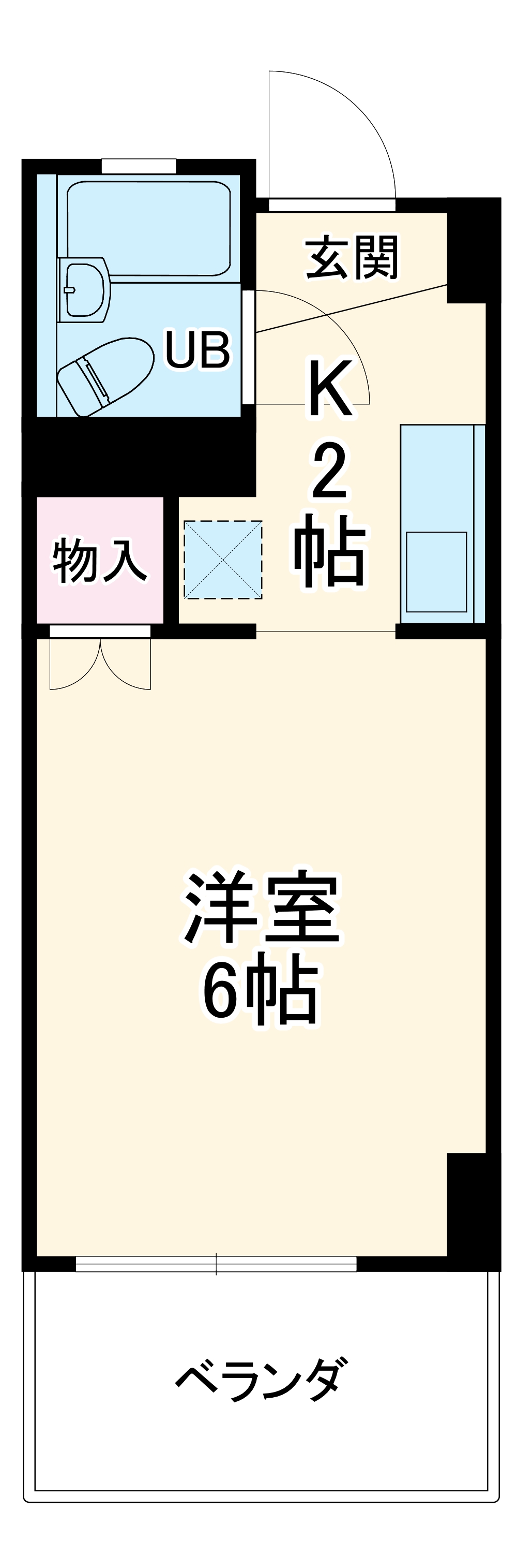 コスモAoi長後Ⅰの間取り