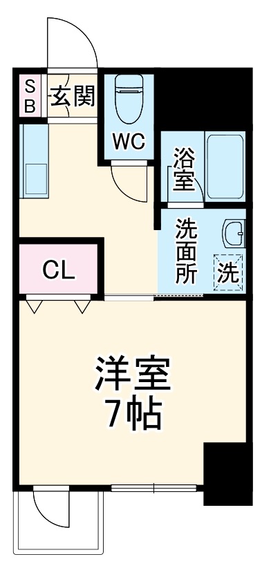宮下ビルの間取り