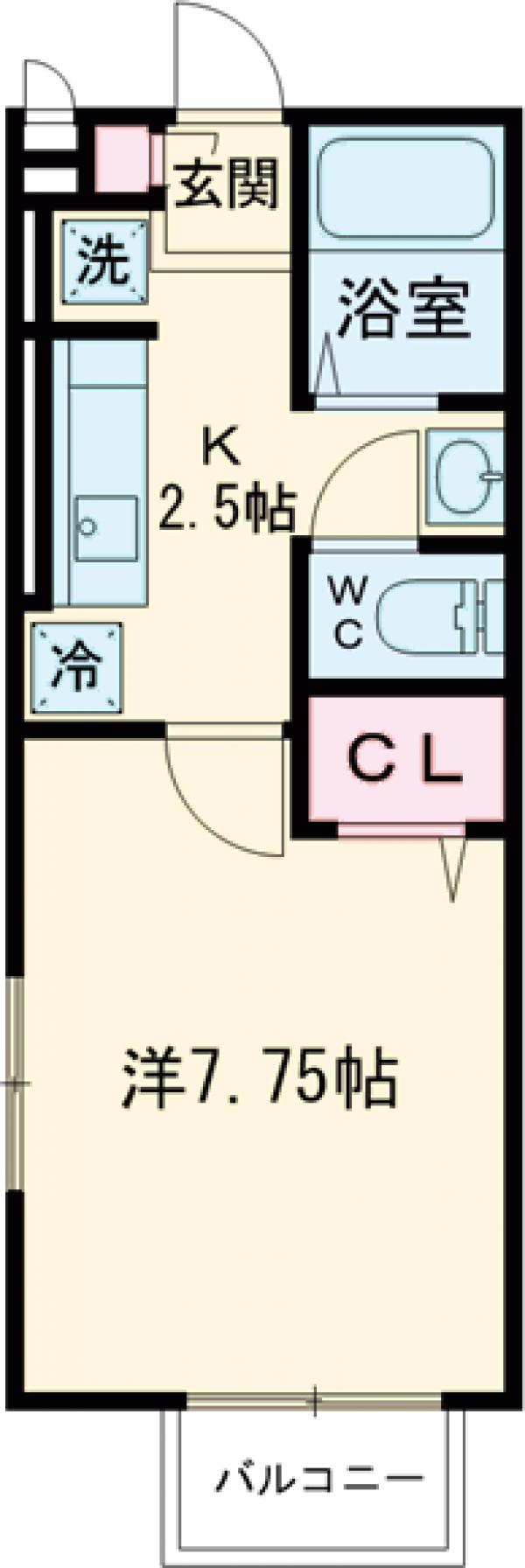 ジョリメゾンの間取り