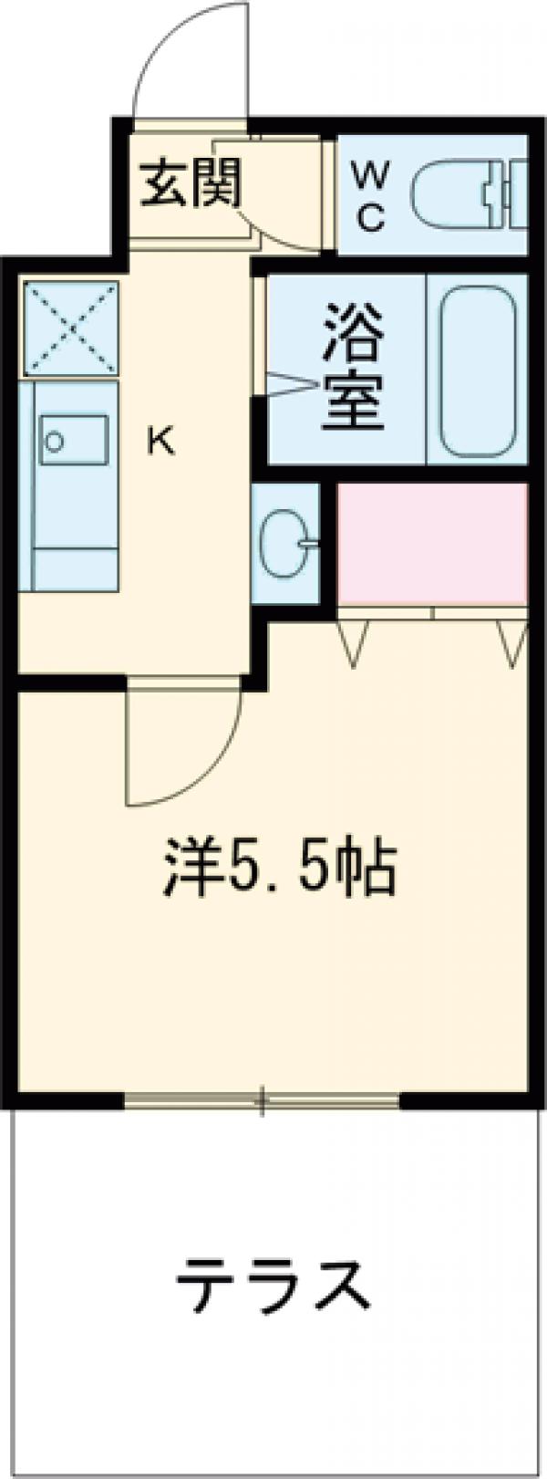 シャトレ吉祥寺の間取り