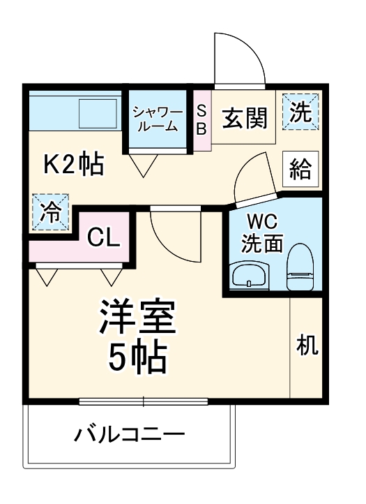 南行徳プラザA-1の間取り