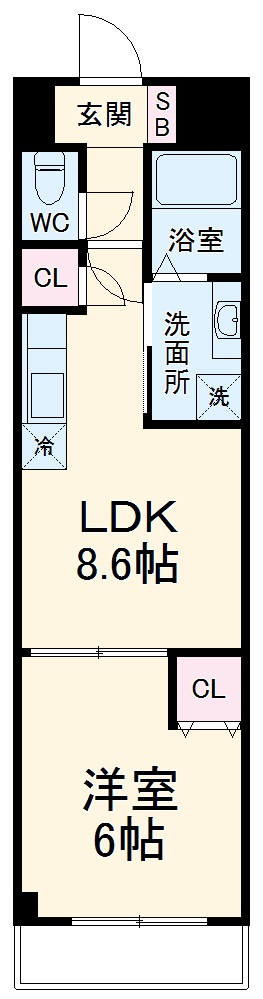 La Seed Reveの間取り
