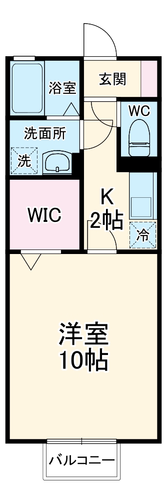 アネシスT・Cの間取り
