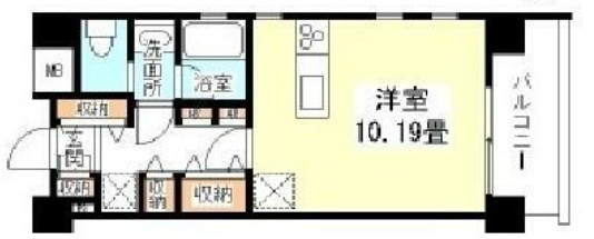 スタイリオ妙蓮寺の間取り