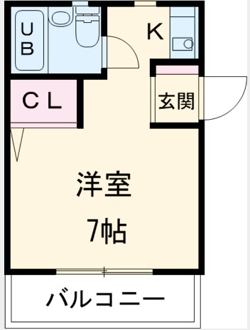 メゾンアイ浦安の間取り