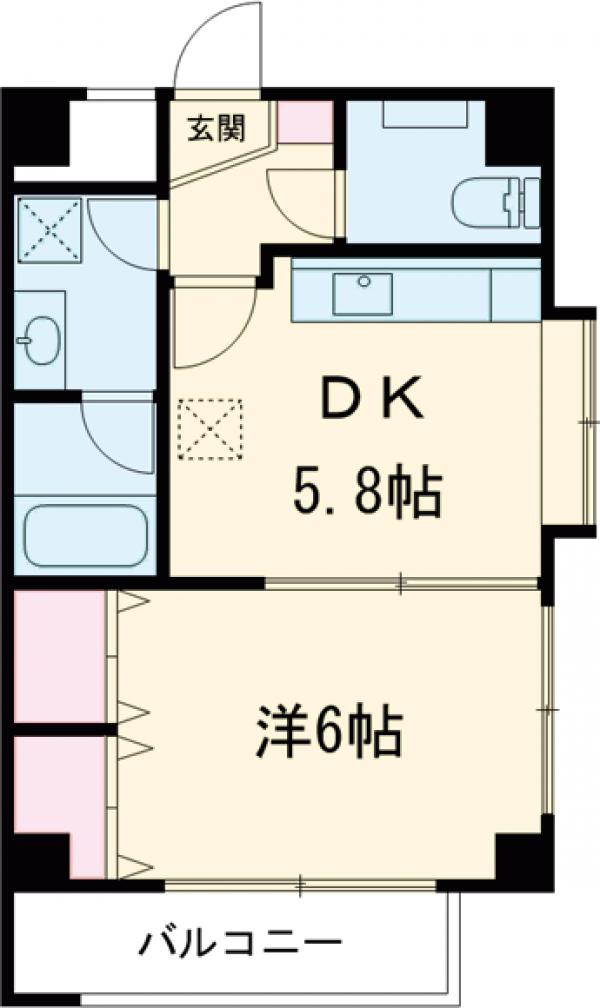 クレーテⅡ篠崎の間取り