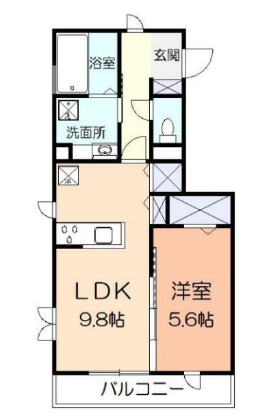 ボナールの間取り