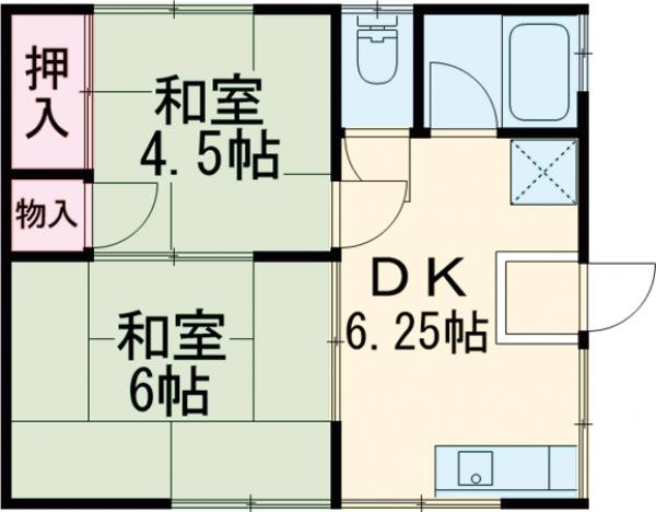 サニーエルムの間取り