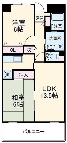 タカソービルの間取り