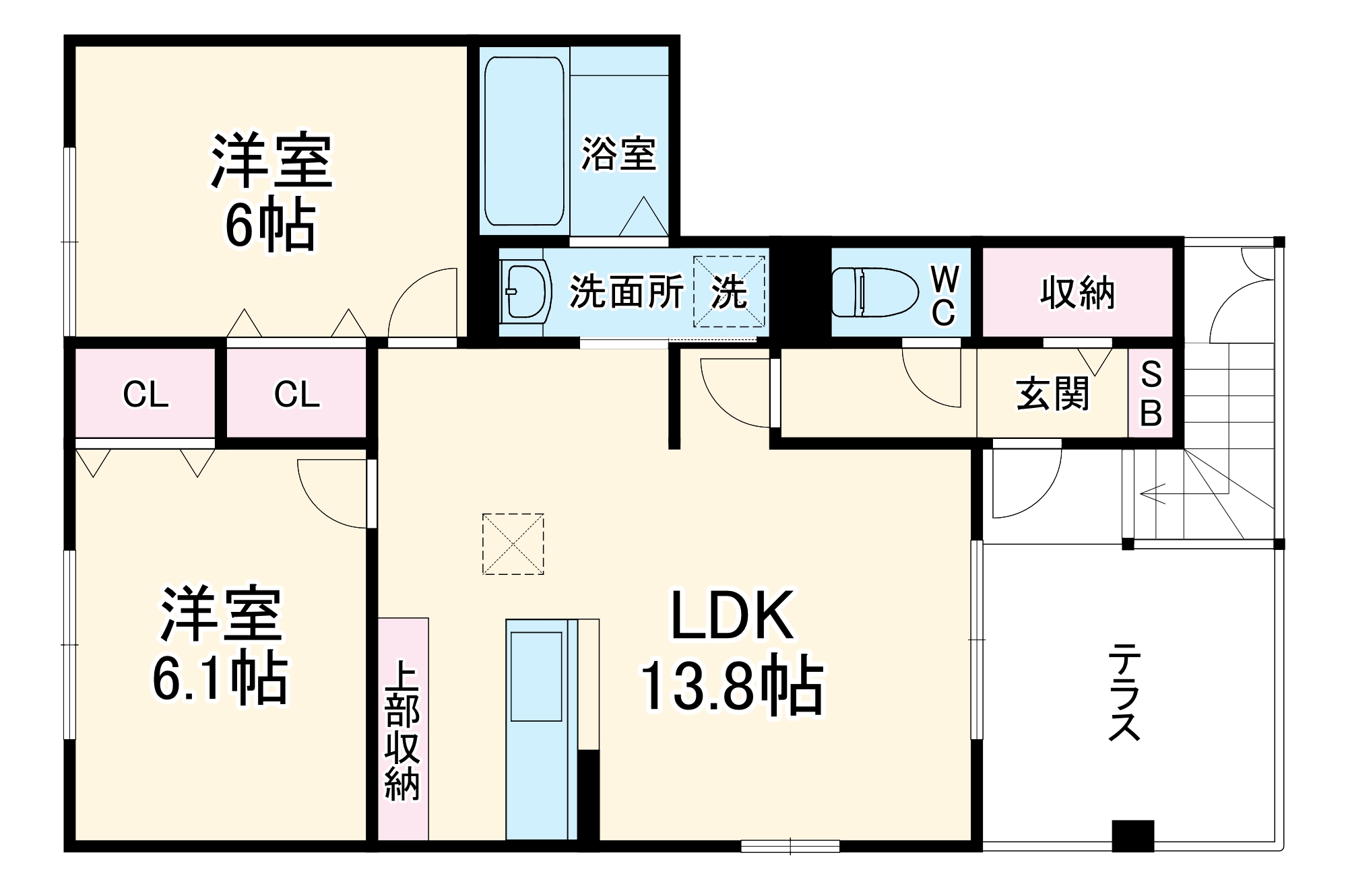 ル・シュッドの間取り