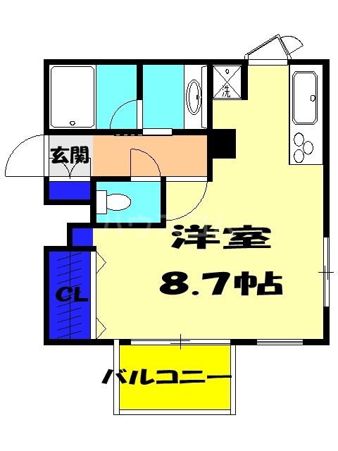 ラ・フォレ25の間取り