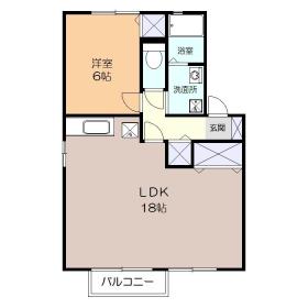 サニーフラッツCの間取り