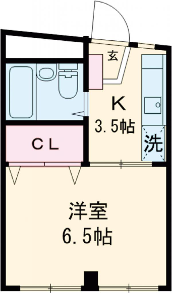 ウエルス瑞江の間取り