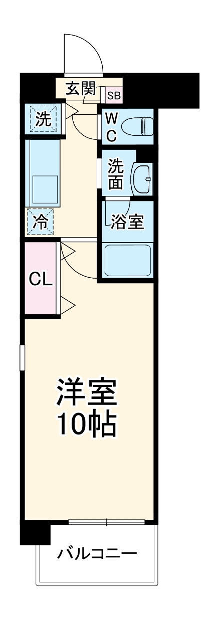 サウスコートの間取り